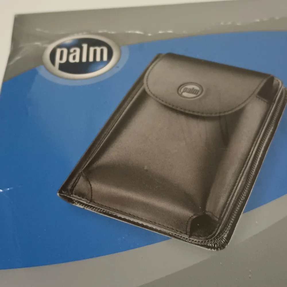 Palm Deluxe Leather Keyboard Case lll & Vll Compatible Rare Vintage New Sealed